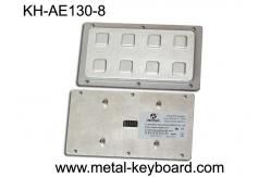 China Customization 8 Keys Number vandal proof keypad Rear Panel Mount supplier