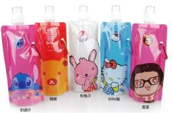 China Purple 500ml Spout Pouch Jelly Stand Up Pouch With Nozzle QS supplier