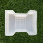 Hexagon 9 Inch Patio Stepping Plastic Paver Mould Plain Smooth