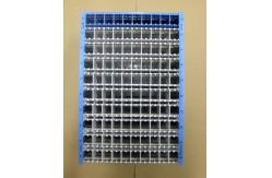 China Silver Printed MDF Main Distribution Frame 100 Pairs Protection Connection Terminal Block supplier