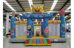 China Amusement Park Kids Inflatable Bounce House Digital Printing Fireproof  Material supplier
