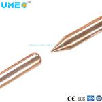 Third Party Inspection Accepted Copper Clad Steel Ground Rod for Electronic Hardware