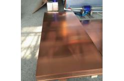 China Premium C11000 99.9% Pure Copper Plates 30-1000mm Width 1000 X 2000mm supplier