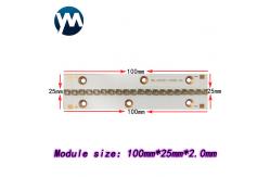 China Linear Light Source Curing 60W UV LED Module , High Power LED Module 365nm supplier