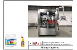 China Automatic Bottle Filling Capping Machine For Liquid Soap Laundry Detergent supplier