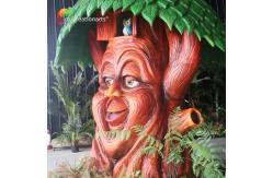 China Amusement Park Customized Animatronic Talking Tree 3m Height supplier