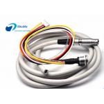 Hybrid Mixed Electrical Fluid System Connectors 7pin Lemo 2B Gasline Custom Power Cables for sale