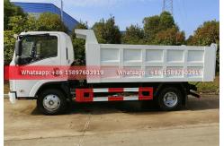 China Cheaper Price KV100 ISUZU Mini Dump Truck 3Tons to 5Tons for Sales supplier