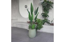 China Frost Resistant Fiber Cement Pot For Warmer Camping Burners And Charcoal supplier