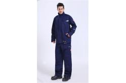 China EN1149 Electrical Arc Flash Protection Clothing , 280gsm Fire Resistant Jacket supplier