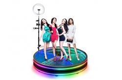 China View Larger Image Rotating Picture Booth Automatic 360 Photo Booth Intelligent Remote supplier