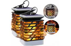 China 30LM  3500K Solar Led Flickering Flame Torch Light supplier