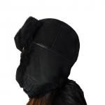 Beanie Sheep Skin Shearling Trapper Hat Russian Ushanka European Style Double Face for sale