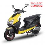 Road Legal Terrain Electric Motorcycle Scooty Moped Full Size 1500W 72V Battery for sale