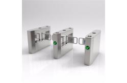 China Auto Pedestrian Swing Arm Barrier Gate One Way Two Way Channel Entrance Control supplier