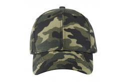 China Curved Visor Custom Logo Hats Mens Womens Camo Baseball Cap supplier
