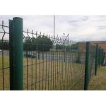 Rot Proof V Mesh Security Fencing RAL6007 Galvanized PE Coated for sale