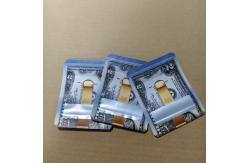 China Custom Dollar-print Childproof Bags Astm Iso-certified & Recyclable Pet / al / pe Laminates supplier