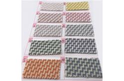 China Chenille Woven Feather Brushed Polyester Wool Coating Fabric 850gsm supplier