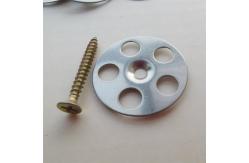 China Galvanized Perforated Disc Washers Pack X 100 For Insulation Boards supplier