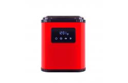 China Custom Home Ice Maker Acrylic Glass Control Display Panel Ice Maker supplier