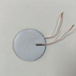 Double Faced Adhesive Tape Wireless Charging Coil With Ferrite , Round Shape