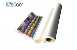 China Bright White Glossy Latex Media Digital Printing Polyester Canvas Fabric Roll supplier