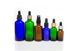China Empty Amber 2oz Dropper Bottles Tincture For Essential Oil supplier