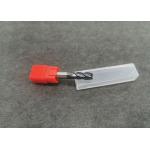 6mm Tungsten Carbide End Mill Cutter YG8 / YG10 / YG12 Gray Color For Machines for sale
