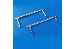 China Silver Coated Surface Quartz Glass Tube Stable Performance supplier