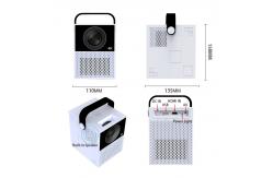 China Interactive 3200 Lumens Portable LED Projectors Game Movie Proyector supplier