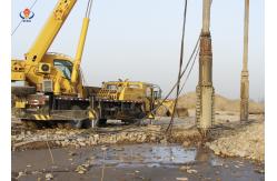 China Large Scale Vibro Compaction Piling BVEM Diameter 450mm Big Power 260kW supplier