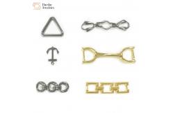 China Custom Pendant Triangle Ring Buckle Metal Chain Bag Accessories supplier