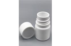 China Lightweight 10ml HDPE Pill Bottles With Cap Aluminium Linear Total Weight 5.2g  supplier