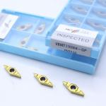GP Chip Breaker Cermet CNC Turning Inserts TiCN Coated for High Precision for sale