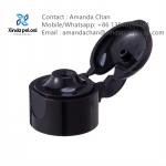 Flip Top Bottle Caps Plastic Bottle Flip Cap For Shampoo Liquid Soap Bottle for sale