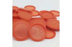 China Non Slip Silicone Rubber Disc Pad Rubber Custom Circular Flat Pad supplier