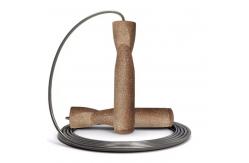 China 2.8m Speed Adjustable Smooth Wood Handle Jump Rope 150g supplier