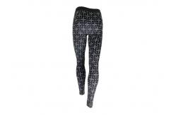 China Women Flat Knit Seamless Patterned Yoga Pants 65% Polyester 5% Spandex supplier