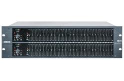 China 3U Audio Processor 2 Channel Stereo Graphic Equalizer 220V 24W  Power Supply supplier