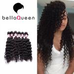 Afro Kinky Curly Mink 100% Peruvian Human Hair Extensions For Black Women for sale