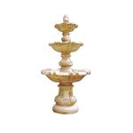 Outdoor Sandstone Garden Water Fountains With Thickness 3cm-5cm for sale