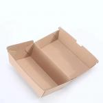 Rigid Paper Custom Printed Burger Boxes Packaging For Fried Chicken Take Out