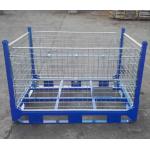 Industrial Wire Mesh Storage Containers Customized Size And Colors for sale
