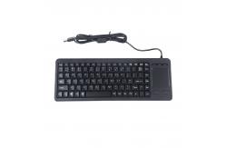 China Compact-sized Industrial Plastic Keyboard With 88 Key and Integrated Touchpad supplier