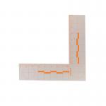 P123 8x8 cm fluorescent right angle photographic evidence scale for sale