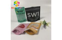 China FDA Mylar Stand Up Zipper Pouch , k Sealed Plastic Bags With Hang Hole supplier