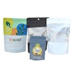 Mylar CBD Candy Gummy Packaging Zipper Pouch Flat Digital Printing With Hanging Hole for sale