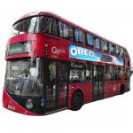 Outdoor Bus Waterproof LED Advertising Billboards Full Color P5 Full Color Front Service for sale