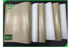 China Non - toxic White And Brown Polythene Paper With Pure Wood Pulp 50 ~ 1000mm supplier
